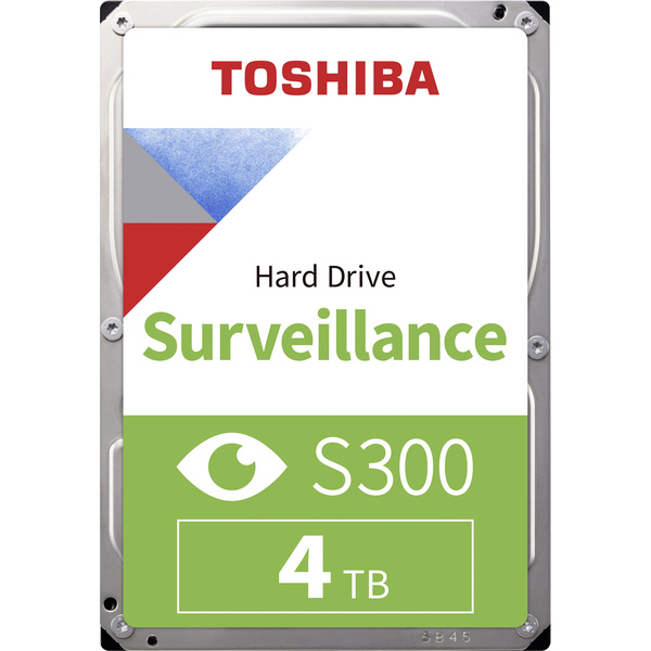 Toshiba HDWT140UZSVA Interne Festplatte 8.9 cm (3.5 Zoll) 4 TB S300 Bulk SATA III