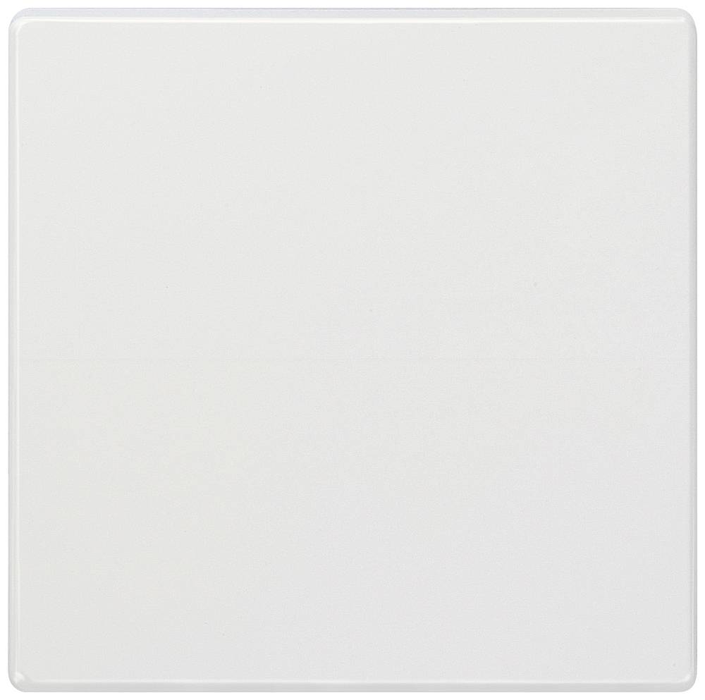 Weiße quadratische Fliese mit glänzender Oberfläche.