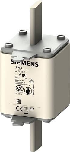 Siemens 3NA3344 Sicherungseinsatz Sicherungsgröße = 3 250 A 500 V 3 St.