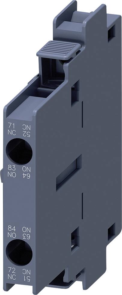 Ein graues, rechteckiges elektrisches Bauteil mit mehreren Anschlussklemmen, nummeriert von 71 bis 84.