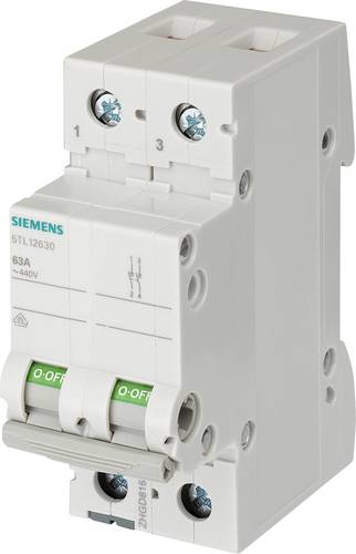 Siemens Ausschalter Grau 40 A 2 Schließer 5TL12400