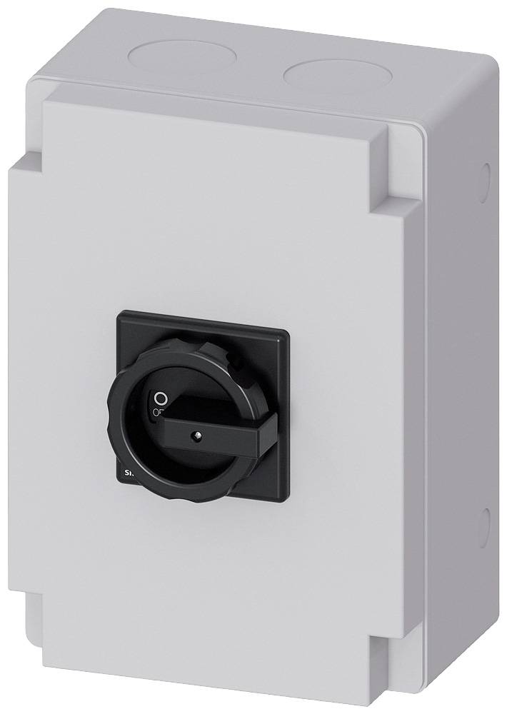 Siemens Lasttrennschalter Schwarz 3polig 50mm² 125A 1 Schließer, 1 Öffner 690 V/AC 3LD28661GP51