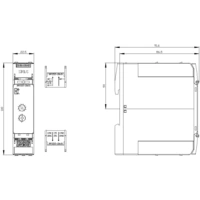 Siemens 3RP25252BW30 3RP2525-2BW30 Zeitrelais 1St. Siemens 3RP25252BW30 3RP2525-2BW30 Zeitrelais 1St.