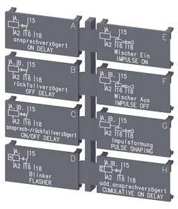 Siemens 3RP2901-0A 3RP29010A Schildersatz 1St.