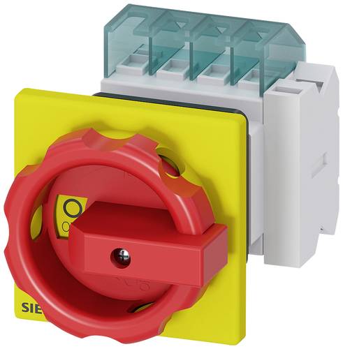 Siemens Lasttrennschalter Rot, Gelb 3polig 6 mm² 16 A 1 Schließer, 1 Öffner 690 V/AC 3LD20541TP53