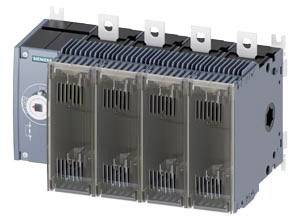 Ein elektrisches Schaltgerät mit mehreren Modulen und Lüftungsschlitzen in einem Gehäuse. Entwickelt für industrielle Anwendungen.