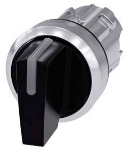 Siemens 3SU10522BP100AA0 3SU1052-2BP10-0AA0 Knebelschalter Knebel Schwarz 2 x 45 ° 1 St.