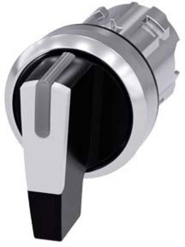 Siemens 3SU10522CP600AA0 3SU1052-2CP60-0AA0 Knebelschalter Knebel Weiß 2 x 45 ° 1 St.