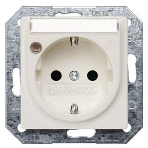 Siemens Schalterprogramm Schutzkontakt-Steckdose Delta Weiß 5UB1524 1St. Siemens Schalterprogramm Schutzkontakt-Steckdose Delta Weiß 5UB1524 1St.