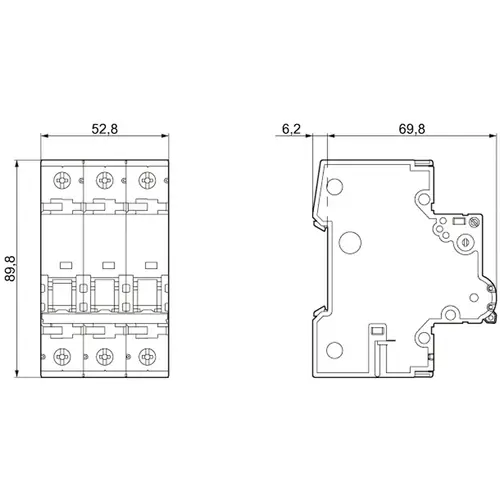 Siemens 5SY63327 5SY6332-7 Leitungsschutzschalter 32A 230 V, 400V Siemens 5SY63327 5SY6332-7 Leitungsschutzschalter 32A 230 V, 400V