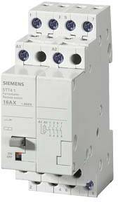 Siemens Fernschalter Hutschiene 5TT4104-0 4 Schließer 400V 16A 1St.