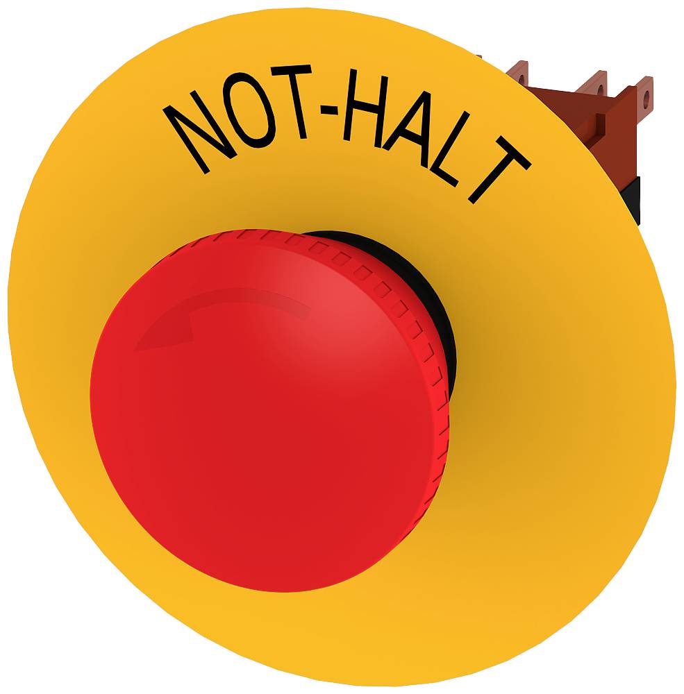 Siemens 3SB22031AC01 3SB2203-1AC01 Not-Halt-Pilzdrucktaster 1St.