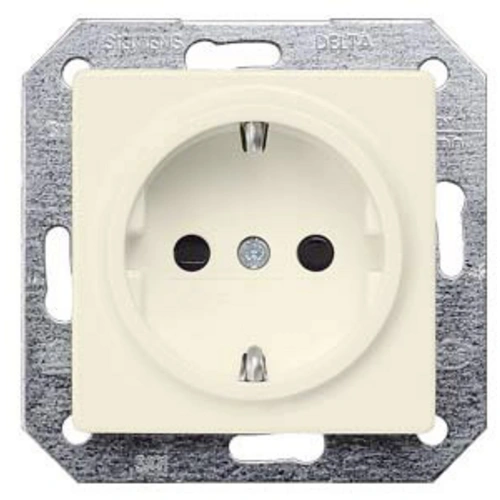 Siemens Schalterprogramm Steckdose Delta Weiß 5UB1558 1St. Siemens Schalterprogramm Steckdose Delta Weiß 5UB1558 1St.