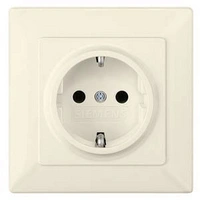 Siemens Schalterprogramm Schutzkontakt-Steckdose Delta Weiß 5UB1583 1St. Siemens Schalterprogramm Schutzkontakt-Steckdose Delta Weiß 5UB1583 1St.