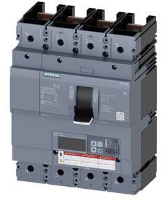 Siemens 3VA6440-7KM41-0AA0 Leistungsschalter 1 St. Einstellbereich (Strom): 160 - 400 A Schaltspannung (max.): 600 V/AC (B x H x T) 184 x 248 x 110