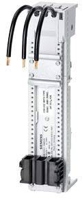 Schaltgerät mit drei Kabelanschlüssen für elektrische Installationen.