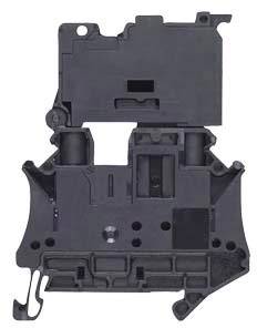 Siemens 8WH10001GG08 Sicherungsklemme 6.2mm Schrauben Schwarz 1St.