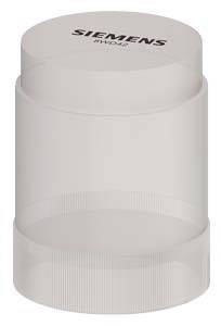 Großer grauer Kunststoffbehälter mit Text 'SIEMENS' oben.