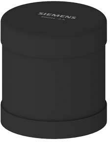 Schwarzes zylindrisches Bauteil mit der Aufschrift 'SIEMENS', vermutlich ein elektronisches oder mechanisches Geräteteil.
