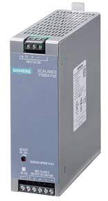 Siemens SCALANCE S615 Router, grau, mit Lüftungsschlitzen oben und Anschlüssen vorne, geeignet für industrielle Netzwerke.