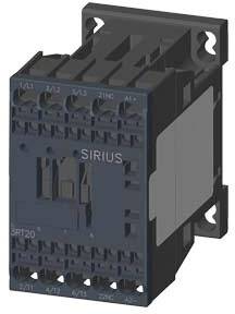 Ein schwarzes elektrisches Schaltgerät mit der Aufschrift Sirius.