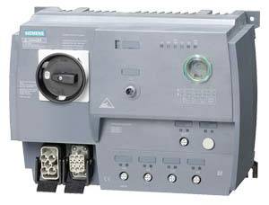 Ein elektrisches Steuergerät in einem Gehäuse, mit mehreren Schaltern und Anschlüssen an der Vorderseite.