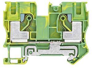Siemens 8WH60000CJ07 PE-Klemme 10.2mm Steckanschluss Grün, Gelb 1St.