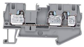 Siemens 8WH60030AG00 Durchgangsklemme 6.2mm Steck-Klemm Grau 1St.