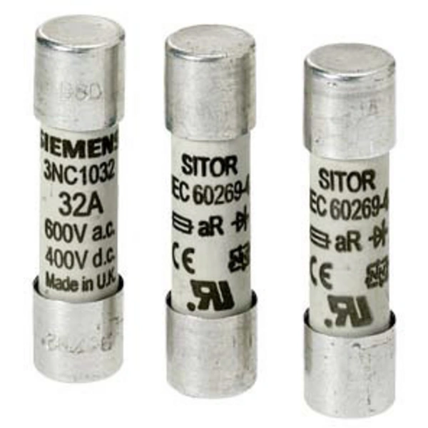 Siemens 3NC10060MK Zylindersicherungseinsatz 6A 690V 1St. Siemens 3NC10060MK Zylindersicherungseinsatz 6A 690V 1St.
