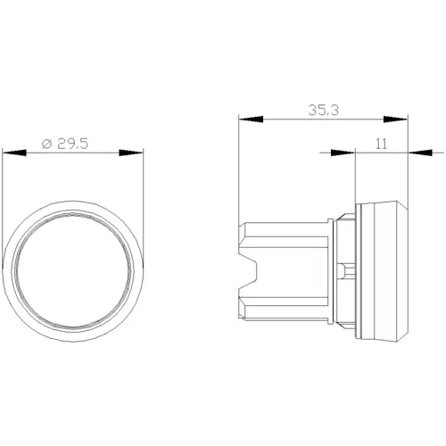 Siemens 3SU10500AB800AA0 3SU1050-0AB80-0AA0 Drucktaster (Ø x H) 29.5mm x 29.5mm IP66, IP67, IP69/IP69K 1St. Siemens 3SU10500AB800AA0 3SU1050-0AB80-0AA0 Drucktaster (Ø x H) 29.5mm x 29.5mm IP66, IP67, IP69/IP69K 1St.