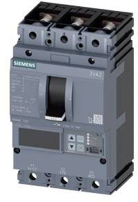 Siemens 3VA2040-8KQ32-0AA0 Leistungsschalter 1 St. Einstellbereich (Strom): 16 - 40 A Schaltspannung (max.): 690 V/AC (B x H x T) 105 x 181 x 86 mm