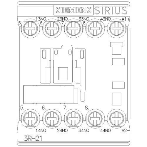 Siemens 3RH2140-1BW40 Hilfsschütz 1St. Siemens 3RH2140-1BW40 Hilfsschütz 1St.