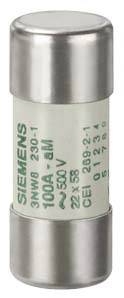 Siemens 3NW82071 Zylindersicherungseinsatz 20A 690V 10St.