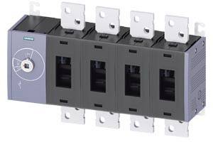 Schwarzer elektrischer Schalter mit fünf Hauptschaltstellen und metallischen Befestigungsösen, links ein runder Drehregler.
