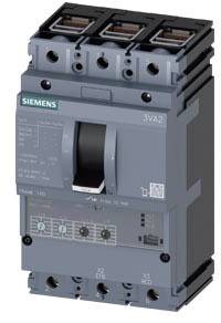 Siemens 3VA2163-8HN36-0AA0 Leistungsschalter 1 St. Einstellbereich (Strom): 25 - 63 A Schaltspannung (max.): 690 V/AC (B x H x T) 105 x 181 x 86 mm
