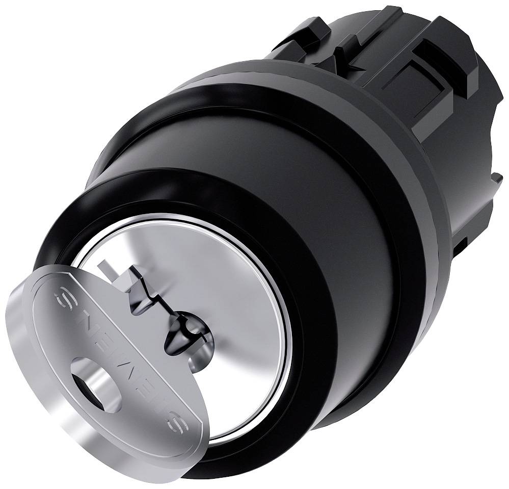 Siemens 3SU10004DF110AA0 3SU1000-4DF11-0AA0 Schlüsselschalter 1 x 90° IP66, IP67, IP69/IP69K 1St.