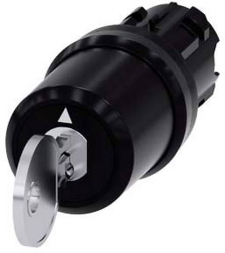 Siemens 3SU10005BP010AA0 3SU1000-5BP01-0AA0 Schlüsselschalter 2 x 45 ° IP66, IP67, IP69/IP69K 1 St.