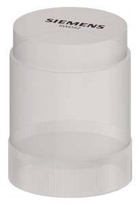 Zylinderförmiges, weißes Gerät mit 'SIEMENS' oben. Könnte Teil eines technischen Systems oder Haushaltsgeräts sein.