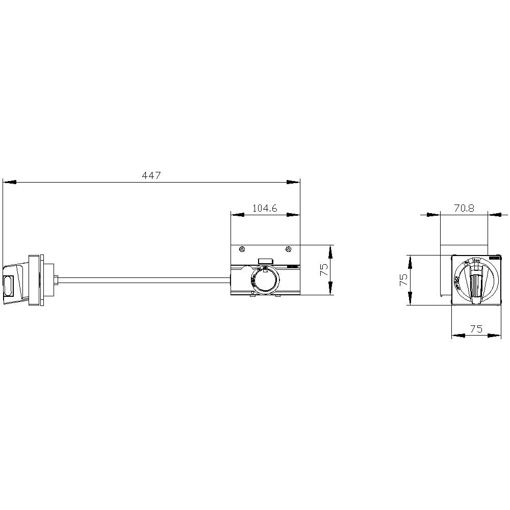 Siemens 3VA9257-0PK15 Leistungsschalterzubehör 1St.