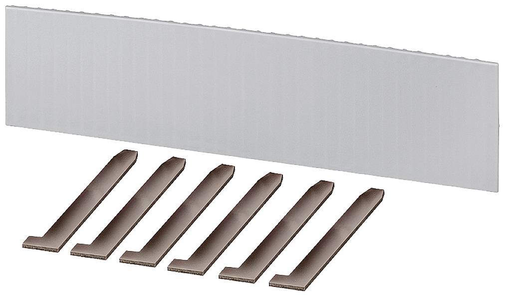 Siemens 8GK99100KK02 ALPHA 400-ZS absperrBarer Blindabdeckungstreifen für 12 TE mit 6 Sperrstreifen Blindeinsatz Kunststoff 1St.