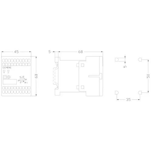 Siemens 3RP20052AP30 3RP2005-2AP30 Zeitrelais 24V 1St. Siemens 3RP20052AP30 3RP2005-2AP30 Zeitrelais 24V 1St.