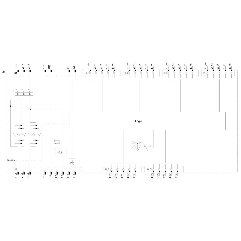 Siemens 3RK1395-6LS71-2AD5 3RK13956LS712AD5 Motorstarter Motorleistung bei 400V 5.5kW 400V Nennstrom 12A