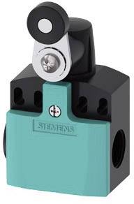 Siemens 3SE52420HK21 3SE5242-0HK21 Positionsschalter 6A Schwenkhebel, Metallhebel, Kunststoffrolle IP66, IP67 1St.