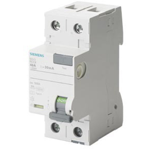 Siemens 5SV33143 5SV3314-3 FI-Schutzschalter F 40 A 0.03 A 230 V