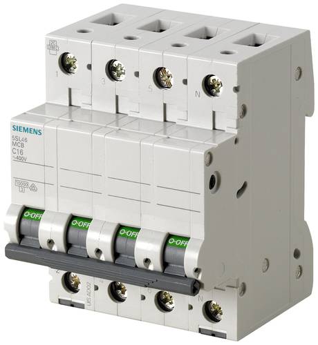 Siemens 5SL46066 5SL4606-6 Leitungsschutzschalter 6 A 400 V