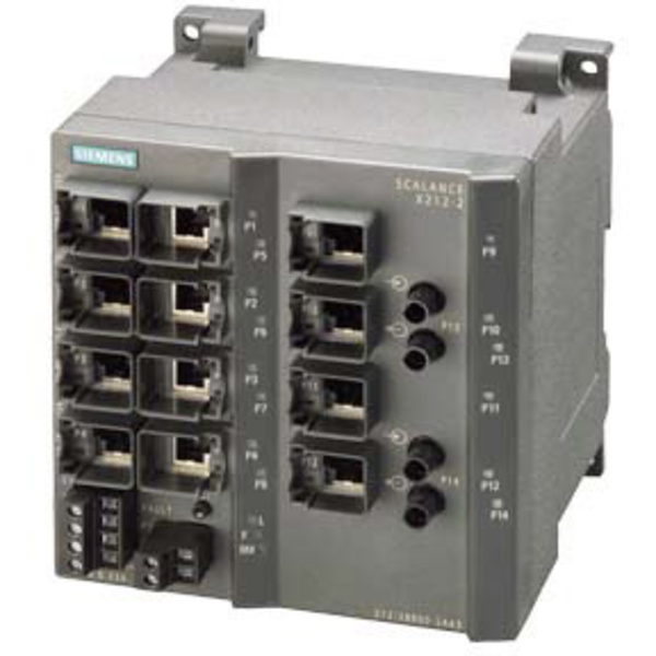 Siemens 6GK5212-2BB00-2AA3 Netzwerk Switch 10 / 100 MBit/s