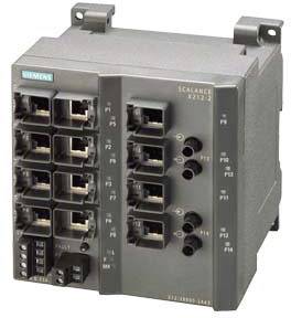 Siemens 6GK52122BB002AA3 6GK5212-2BB00-2AA3 Netzwerk Switch 10 / 100 MBit/s