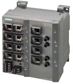 Siemens 6GK5212-2BC00-2AA3 Netzwerk Switch 10 / 100 MBit/s