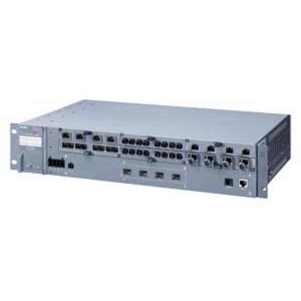 Siemens 6GK5528-0AA00-2AR2 19 Zoll Netzwerk-Switch 10 / 100 / 1000 MBit/s