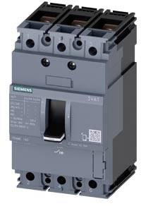 Siemens 3VA1110-5ED32-0CH0 Leistungsschalter 1 St. 3 Wechsler Einstellbereich (Strom): 100 - 100 A
